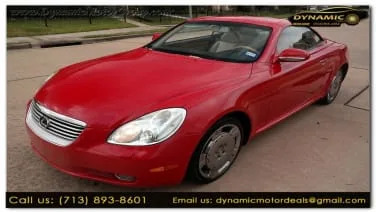 Sell your own: 2003 Lexus SC 430